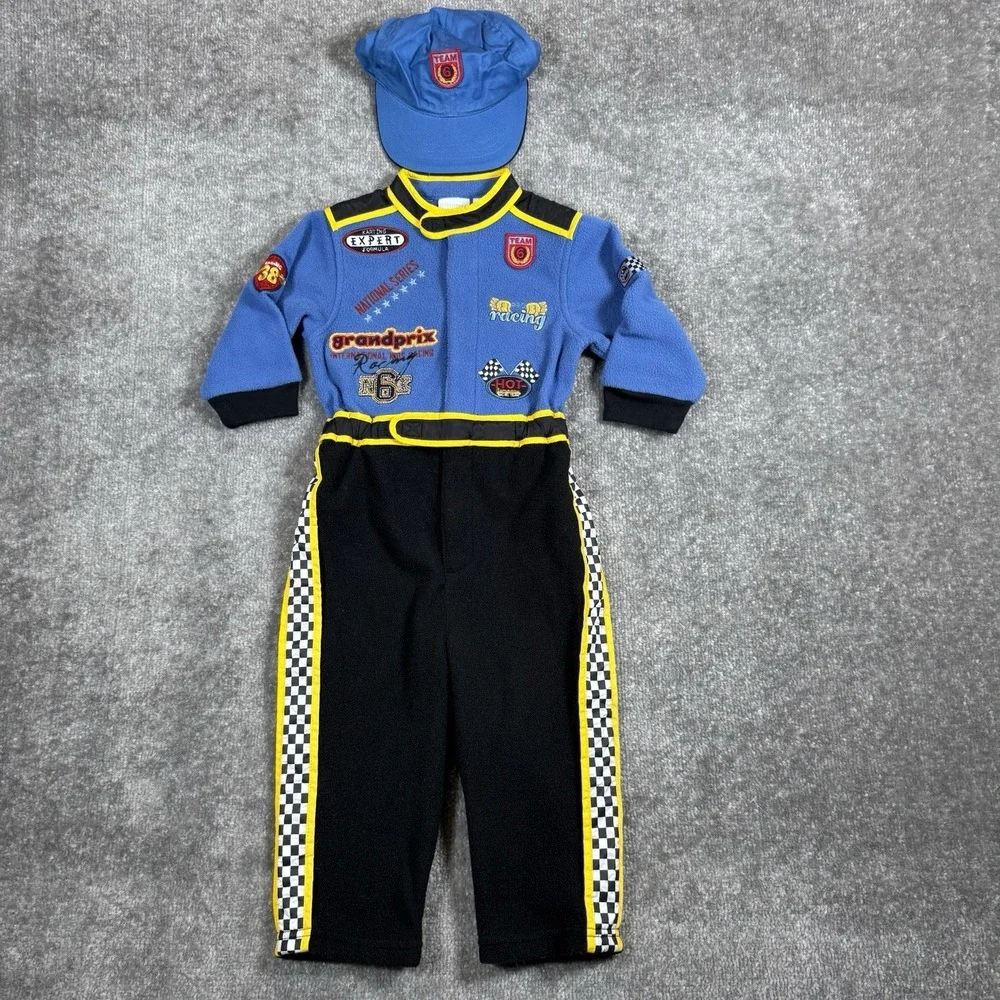 Sonoma Lifestyle Baby Racing Suit 18 Month Fleece Halloween Dress Up